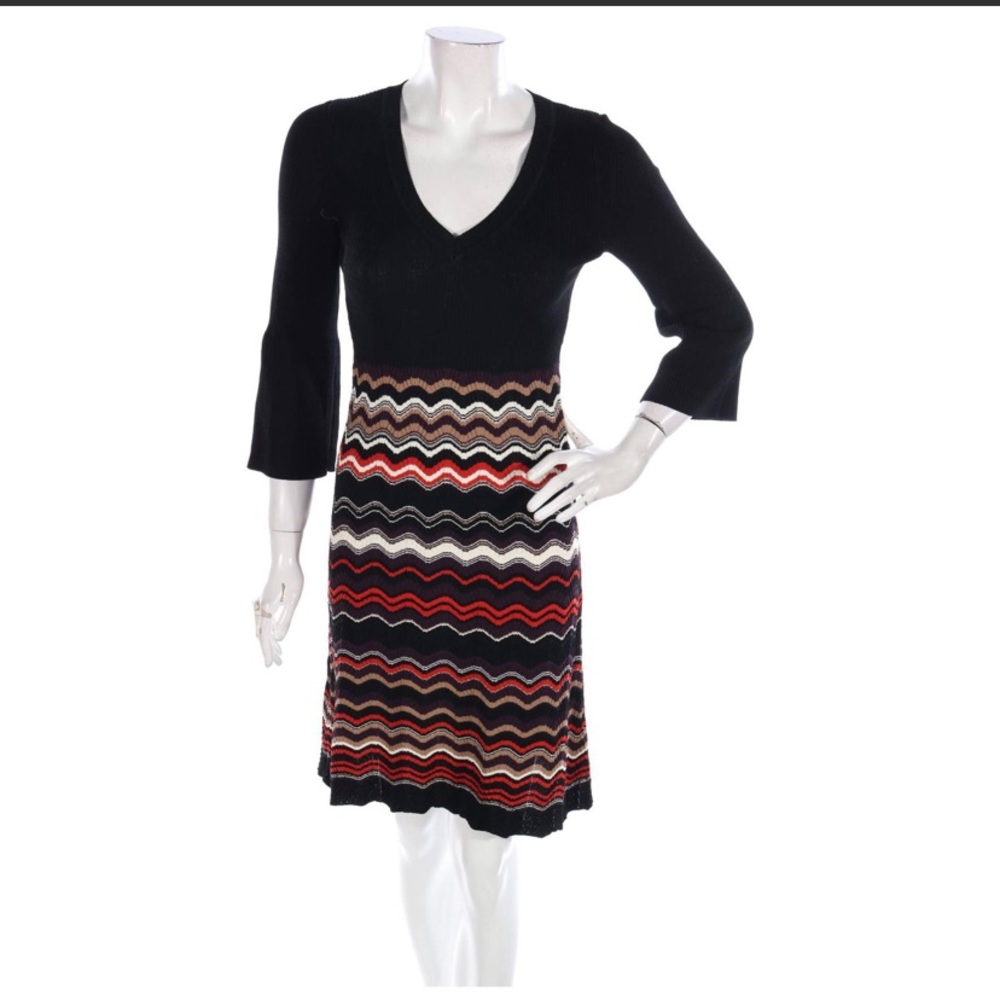 Nine West Flare Knit Sweater Dress